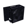 Lian Li Edge Series - 1000W Full Modular Power Supply (Fan USB Hub Included) - Gold - ATX 3.1 - PCIE 5.1 Support - 12V-2x6 Connector - L-Shape Design for Dual Chamber Case - Black (EG1000G.BH)